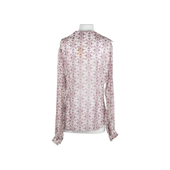 Allegra Hicks Button Down Shirts 8 Pink - Picture 2 of 2